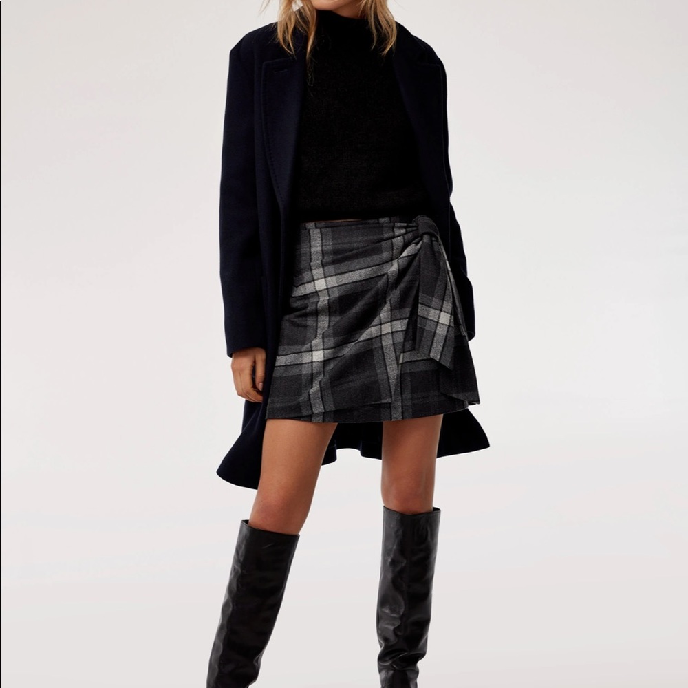 Wilfred Plaid Dorine Skirt